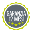 Garanzia 12 mesi sul lavoro svolto